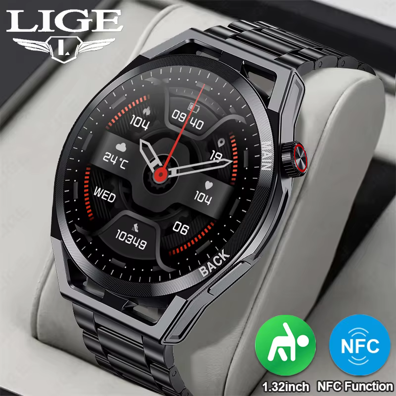 Nouvelle montre connectée LIGE avec NFC