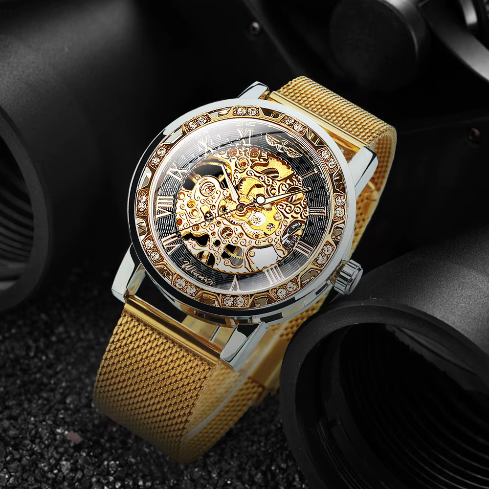 WINNER – montre classique rétro pour hommes