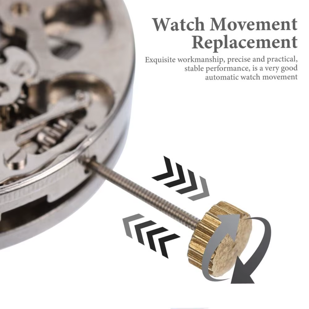 Mouvement de montre blanc