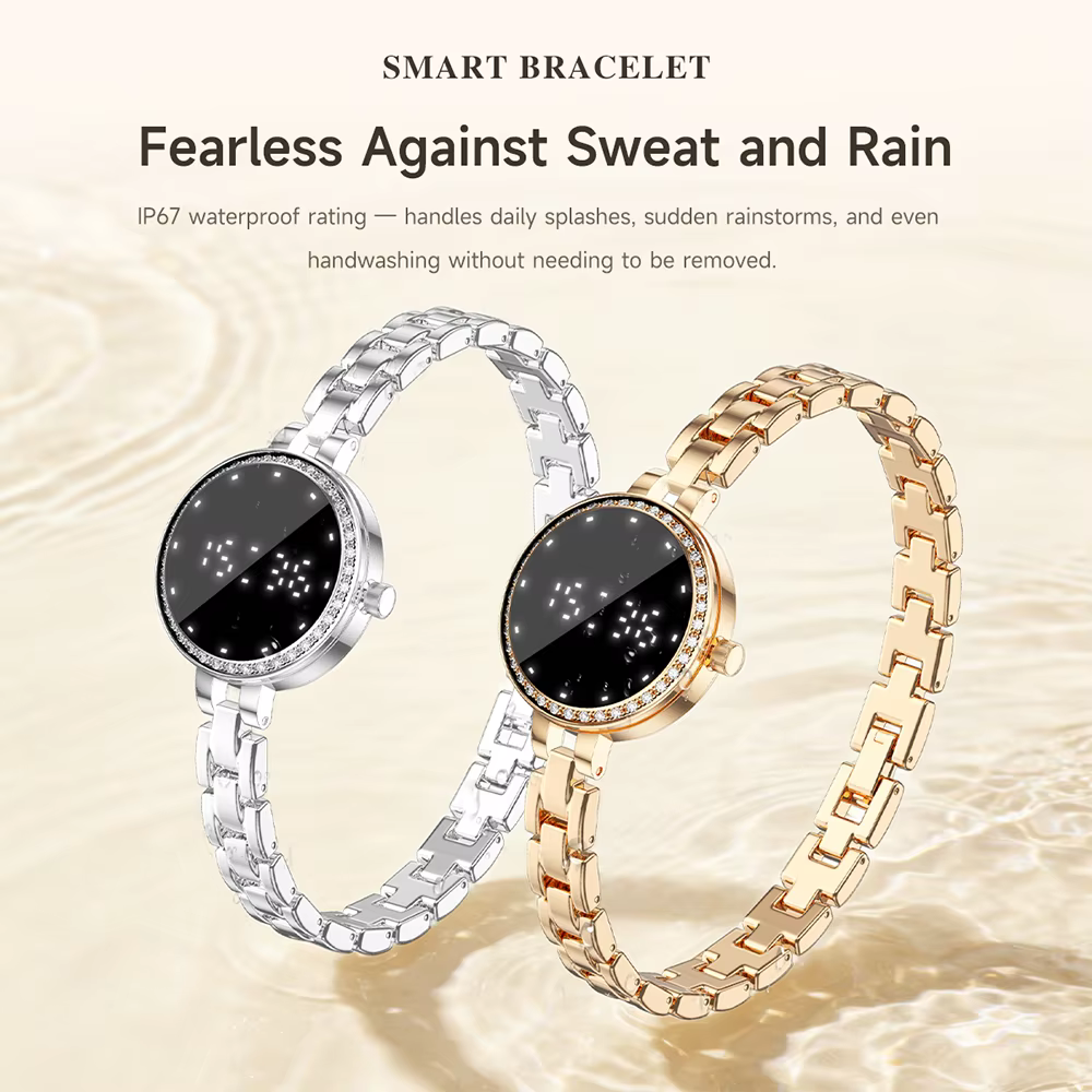 Montre connectée élégante pour femmes