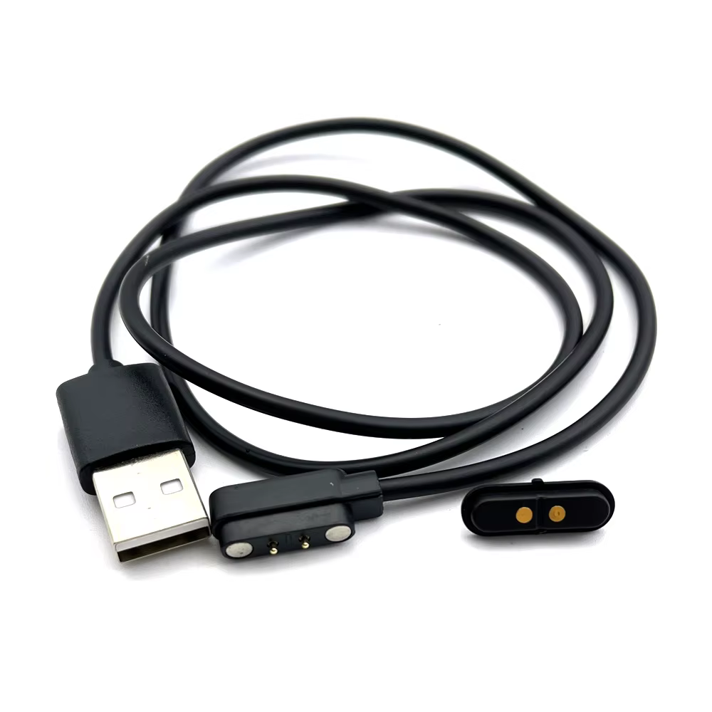1 Ensemble de câbles de charge USB magnétiques pour montre connectée
