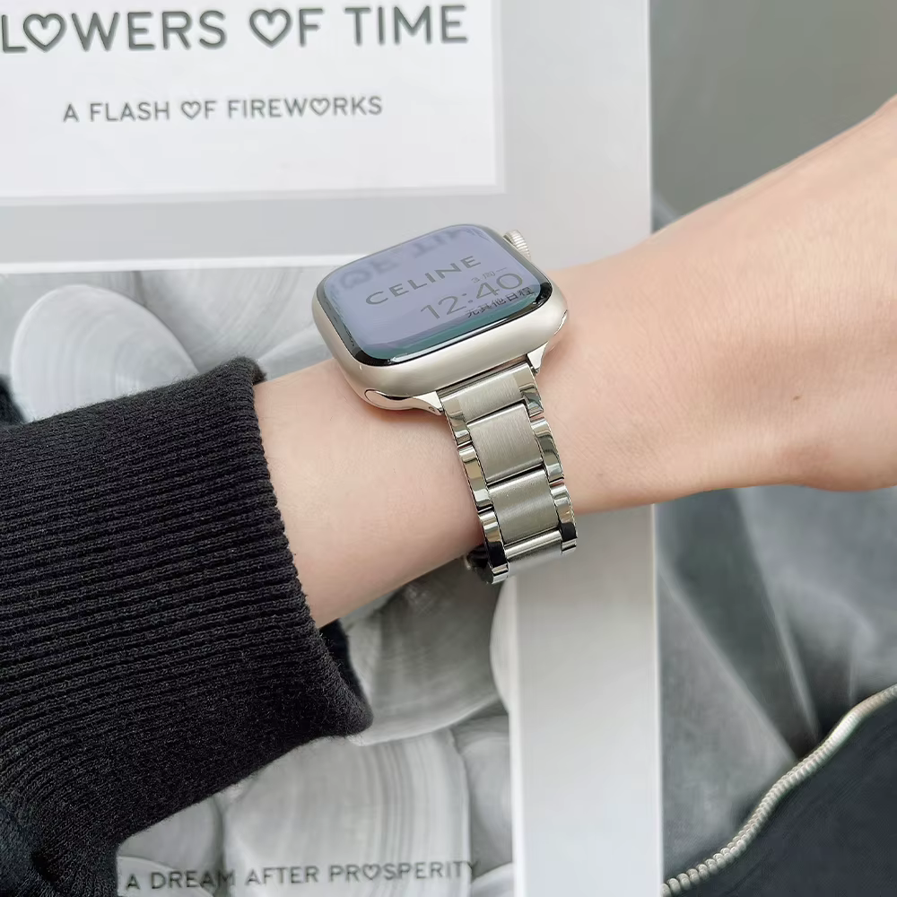 Bracelet de montre en acier pour Apple Watch