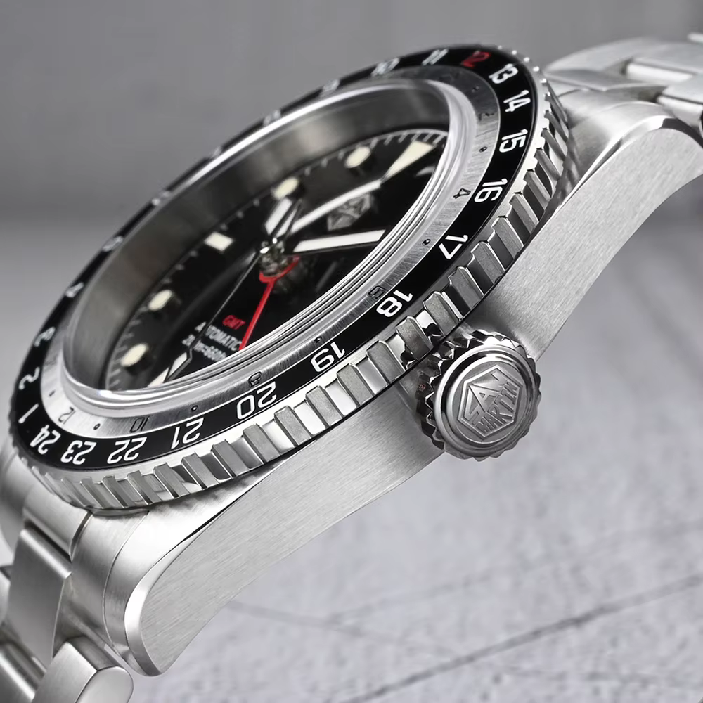 San Martin-Montre-bracelet mécanique automatique pour homme
