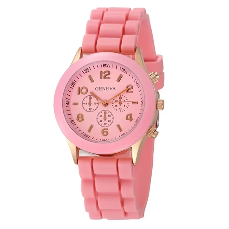 Femmes montres 2025 nouvelle mode marque de luxe montre pour femme bracelet en Silicone montre-bracelet à Quartz
