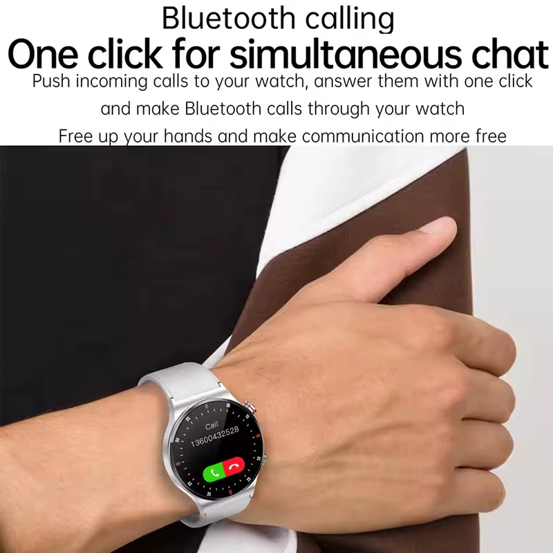 2025 NFC Bluetooth appel montre intelligente hommes plein écran GPS sport Bracelet étanche ECG moniteur de santé SmartWatch pour IOS Android