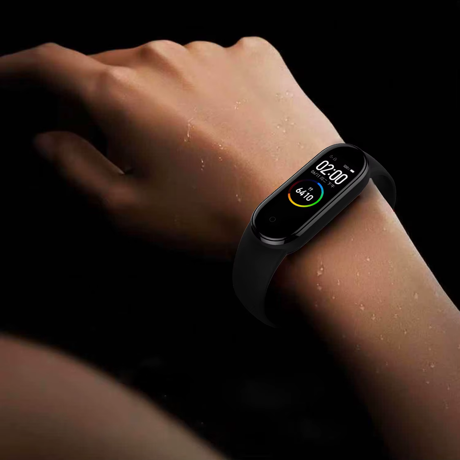 Bracelets de montre pour Xiaomi Mi Band 7 6 5 4 3 Bracelet poignet en Silicone pour Miband 5 6 NFC