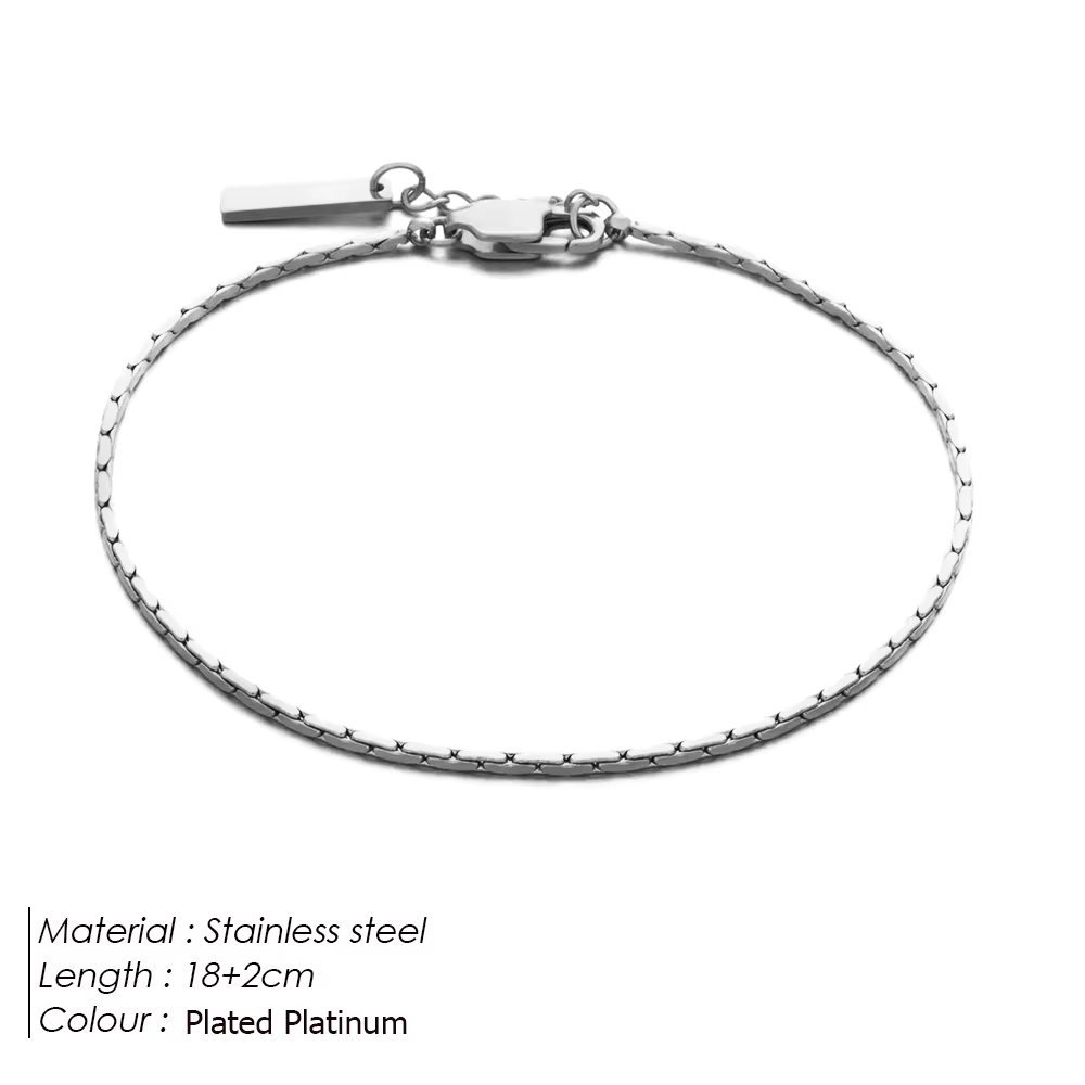 Bracelet en métal et acier inoxydable pour hommes, tendance, nouveau Bracelet d'amitié personnalisé qui ne se décolore pas