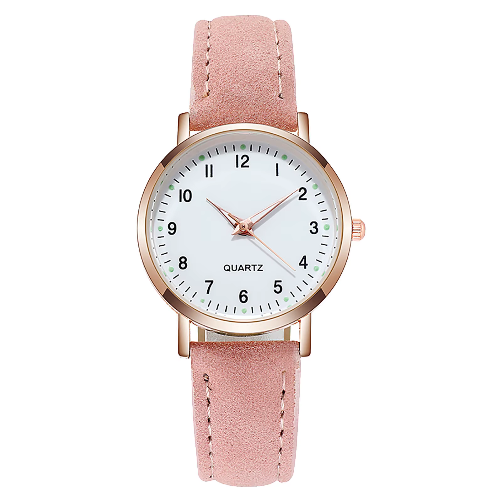 Montre Shoous avec ceinture en cuir pour femme