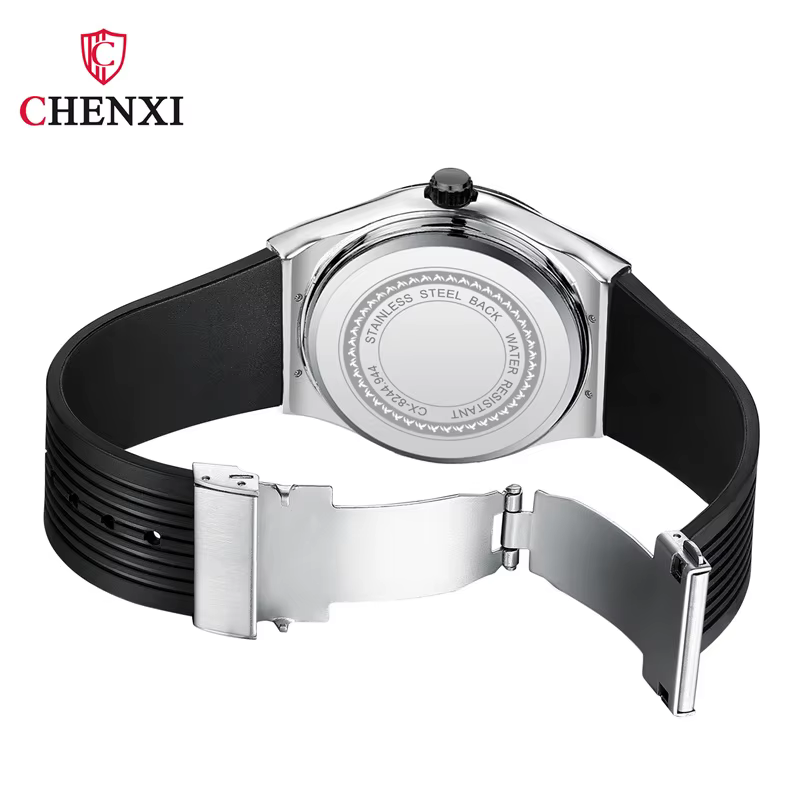 CHENXI 82442 montre à Quartz pour hommes décontracté Unique Sport montres marque carte du monde militaire étanche mâle