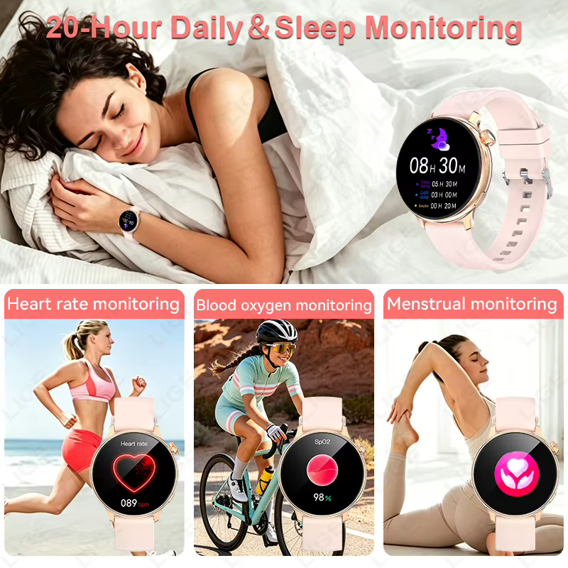 LIGE Nouvelle Montre Connectée pour Femme