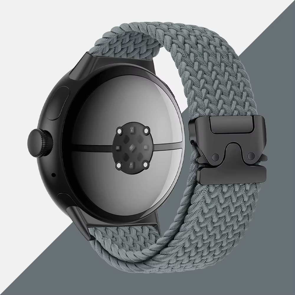 Bracelet de Sport pour Google Pixel Watch 3, 45mm 41mm, accessoires, Parachute en métal tressé, correa Pixel Watch 3 2 1