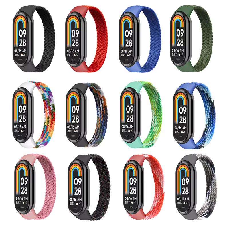 Boucle Solo tressée pour Xiaomi Mi Band 10 9 8