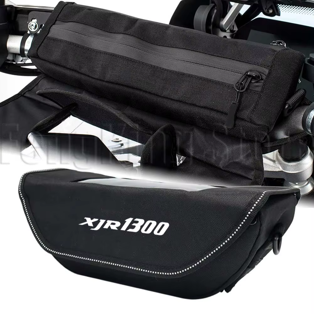 Sac de Rangement pour Guidon de Moto, Accessoire Étanche et Anti-Poussière pour YAMAHA XJR 1300 XJRlingXJR1200 XJR 1200