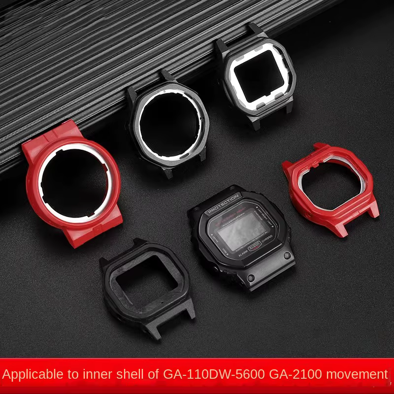 Boîtier de montre en résine pour Casio G-Shock GA110 DW5600 GM-5600 GW-B5600 DW-5900 GA900 GA-2100