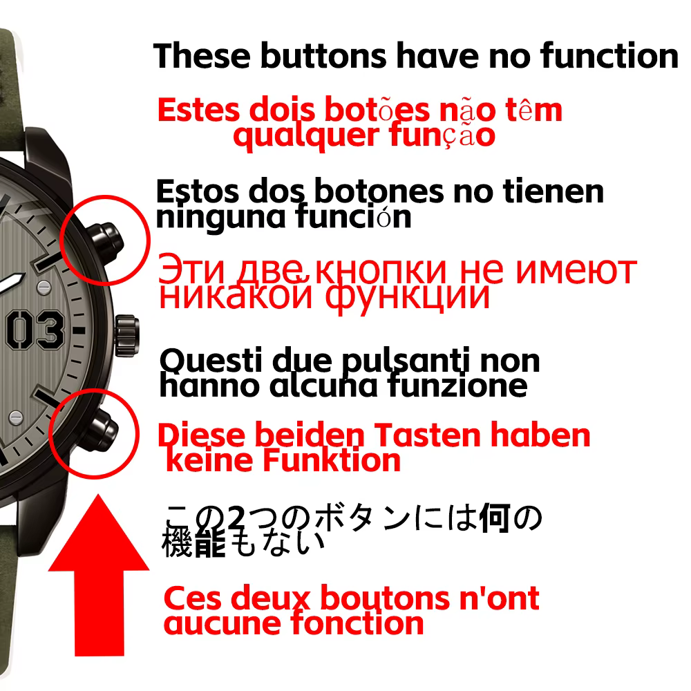 Montre à la mode pour hommes