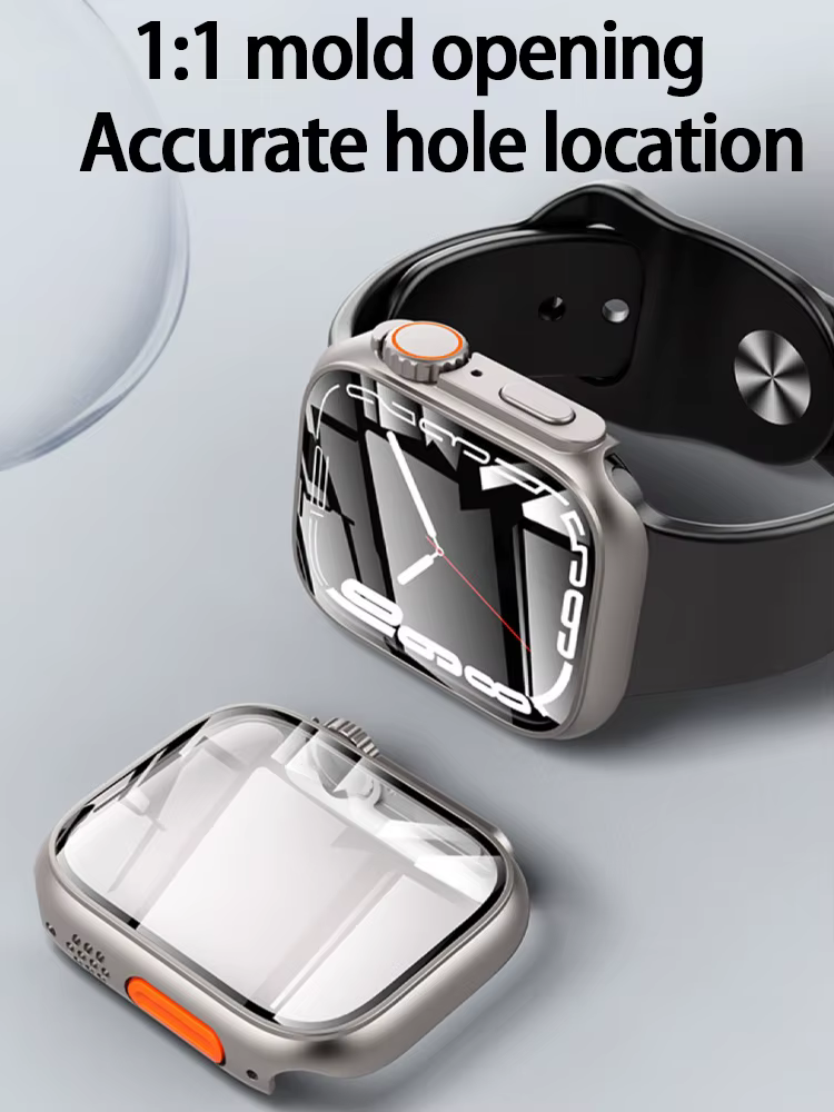 Coque en verre pour Apple Watch