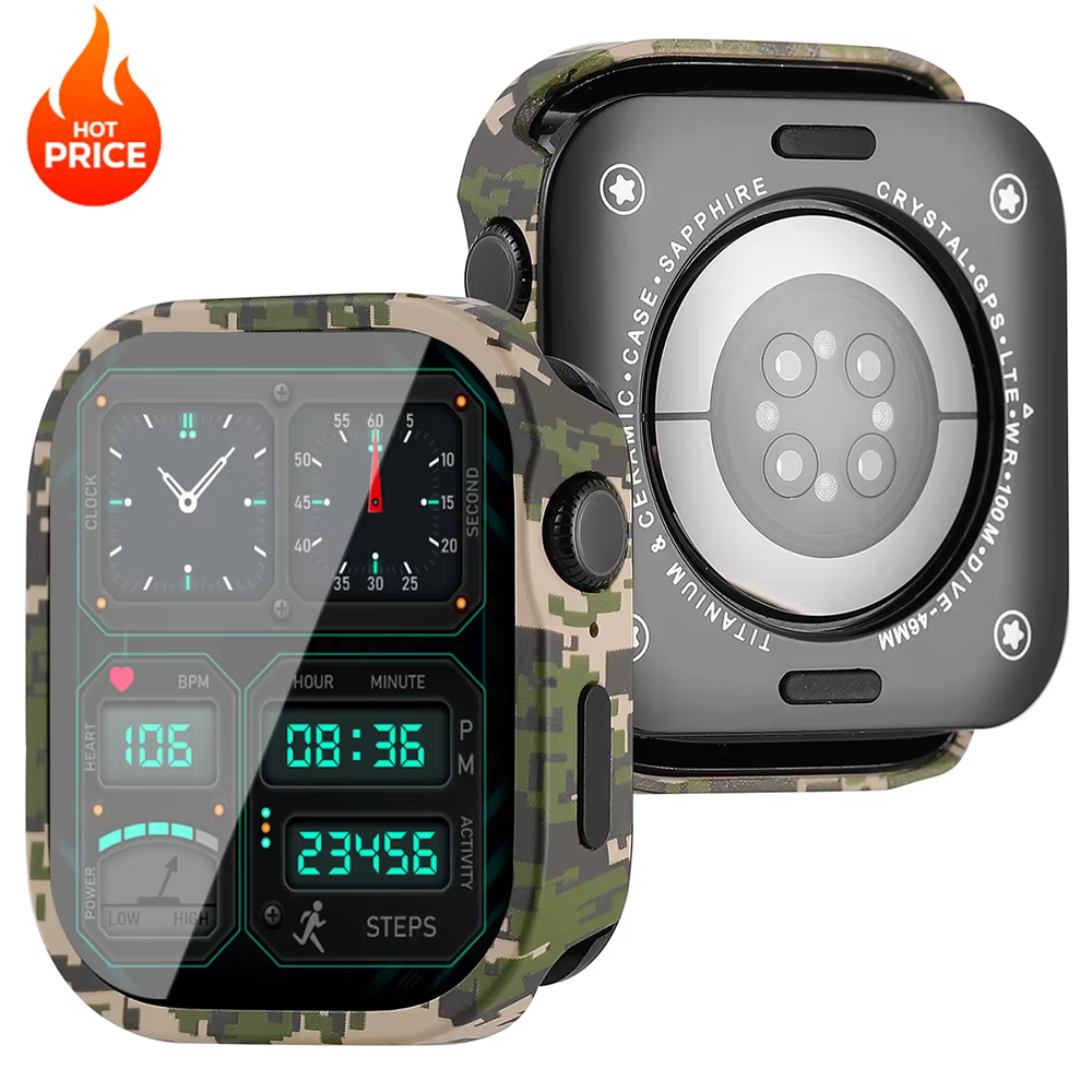 Boîtier en alliage d'aluminium Anti-chute pour Apple Watch Ultra 3/2 49mm 46mm 45mm 42mm