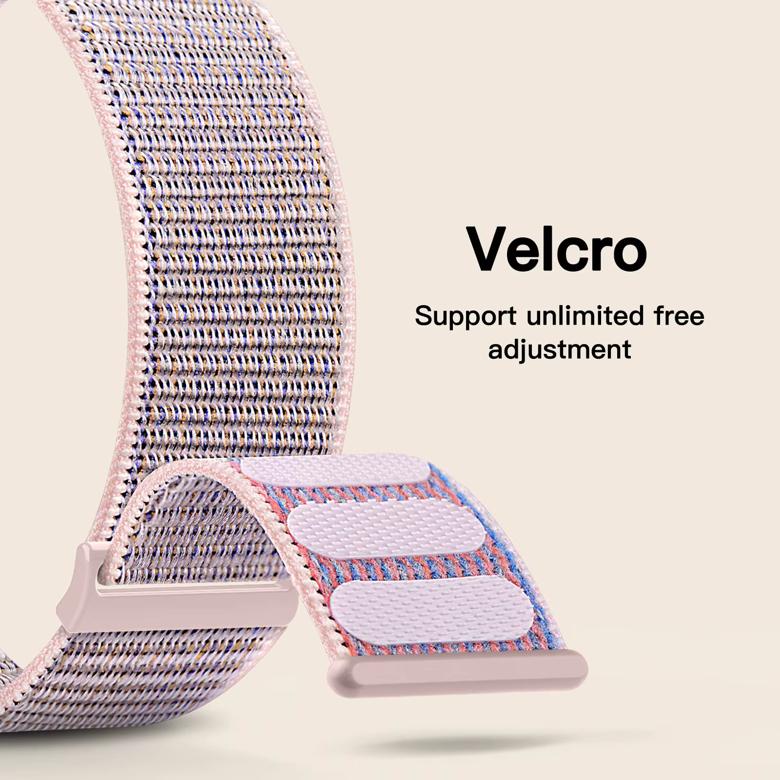 Bracelet à boucle en nylon pour Apple Watch Band