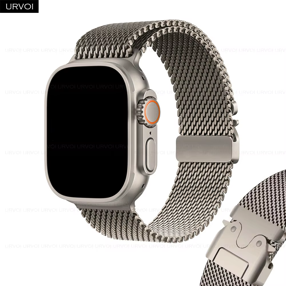 Bracelet URVOI pour Apple Watch Ultra 3 2 Series 11 10 9 8 SE