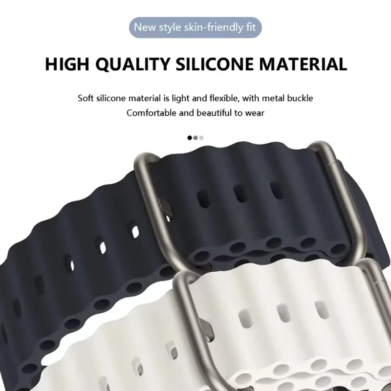 Bracelet en silicone Ocean pour Realme Watch 5