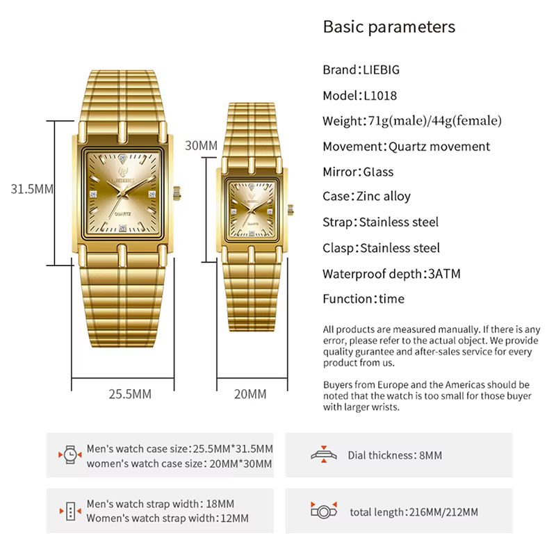 Montres de luxe pour hommes et femmes