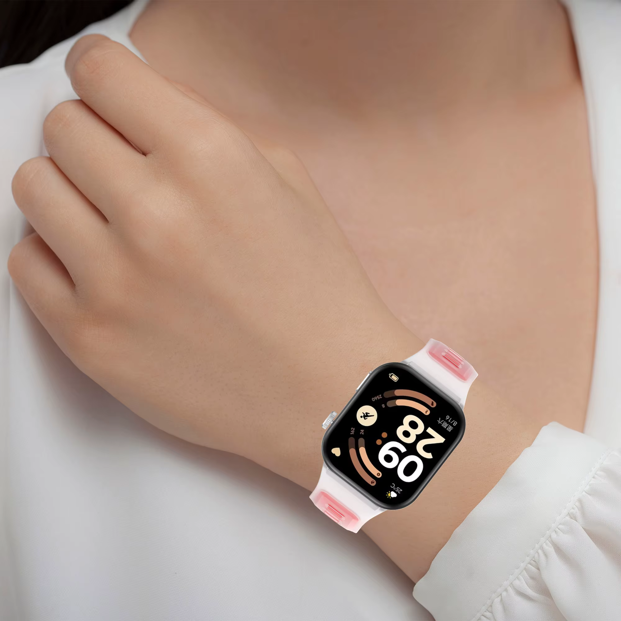 Bracelet bicolore pour REDMI Watch 4 5 6