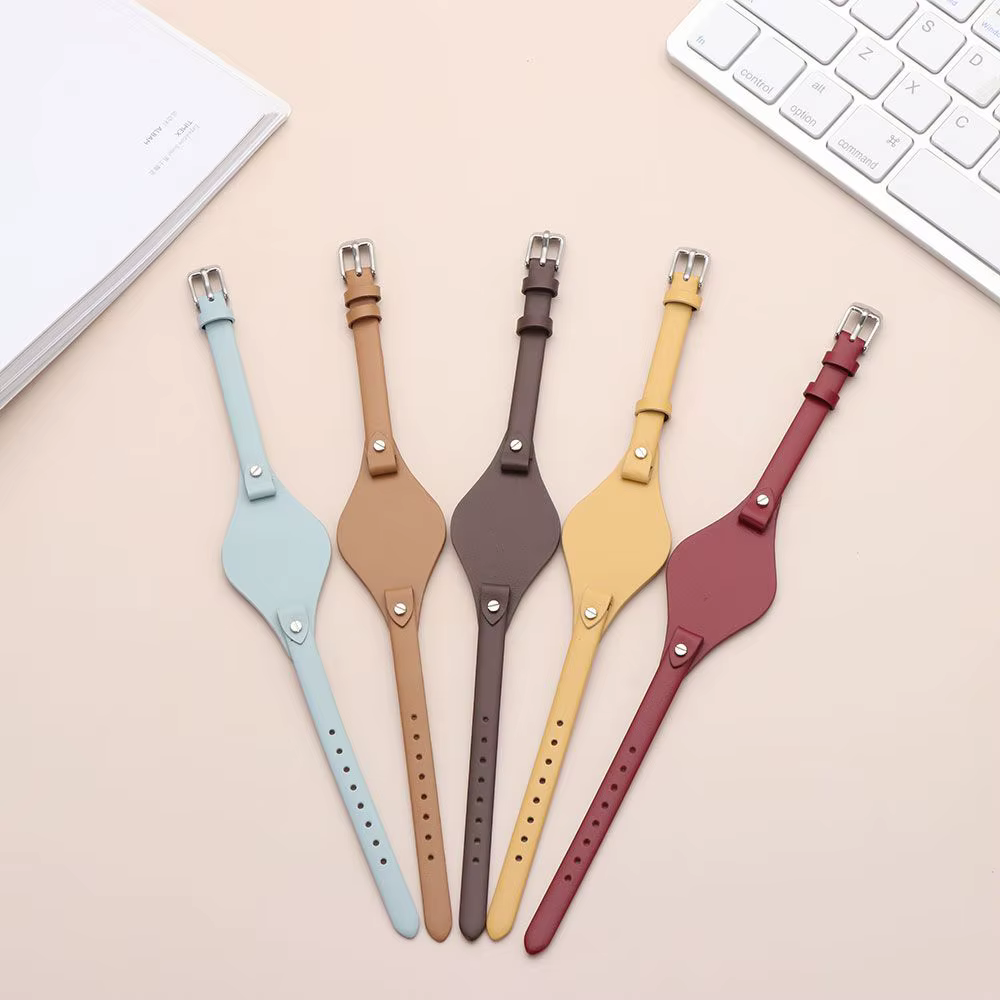 Bracelet de montre en cuir véritable