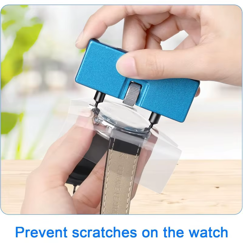 1 pièce Remplacez le kit d'outils. Mécanisme d'ouverture/fermeture réglable pour le boîtier de la montre. Convient pour le remplacement de batterie DIY
