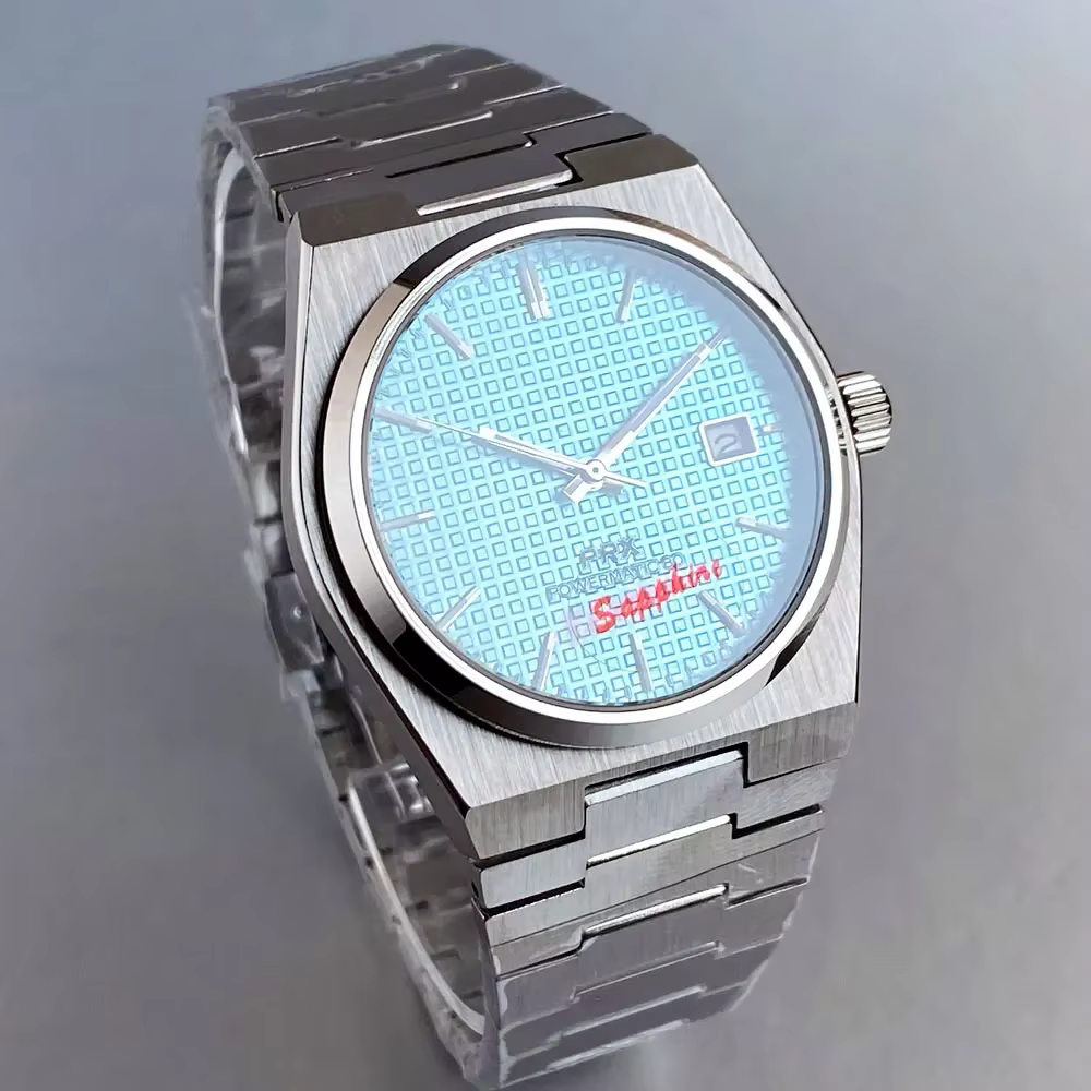 Montre mécanique automatique pour homme Tandorio 40 mm PRX avec cristal saphir