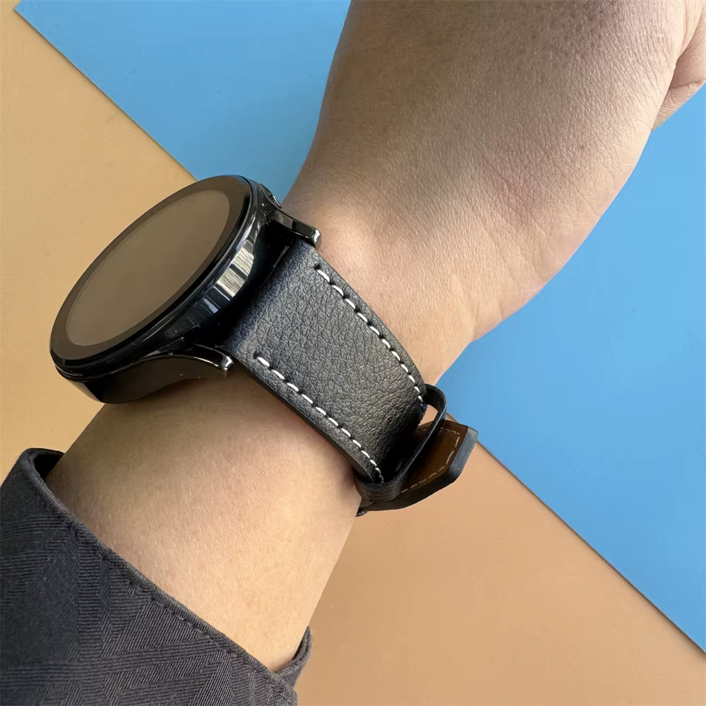 Bracelet en cuir souple de 20 à 22mm