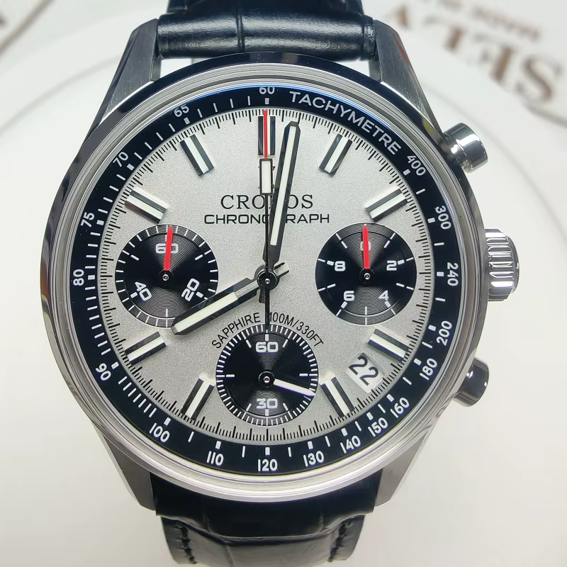 Cronos – montre chronographe à Quartz pour hommes