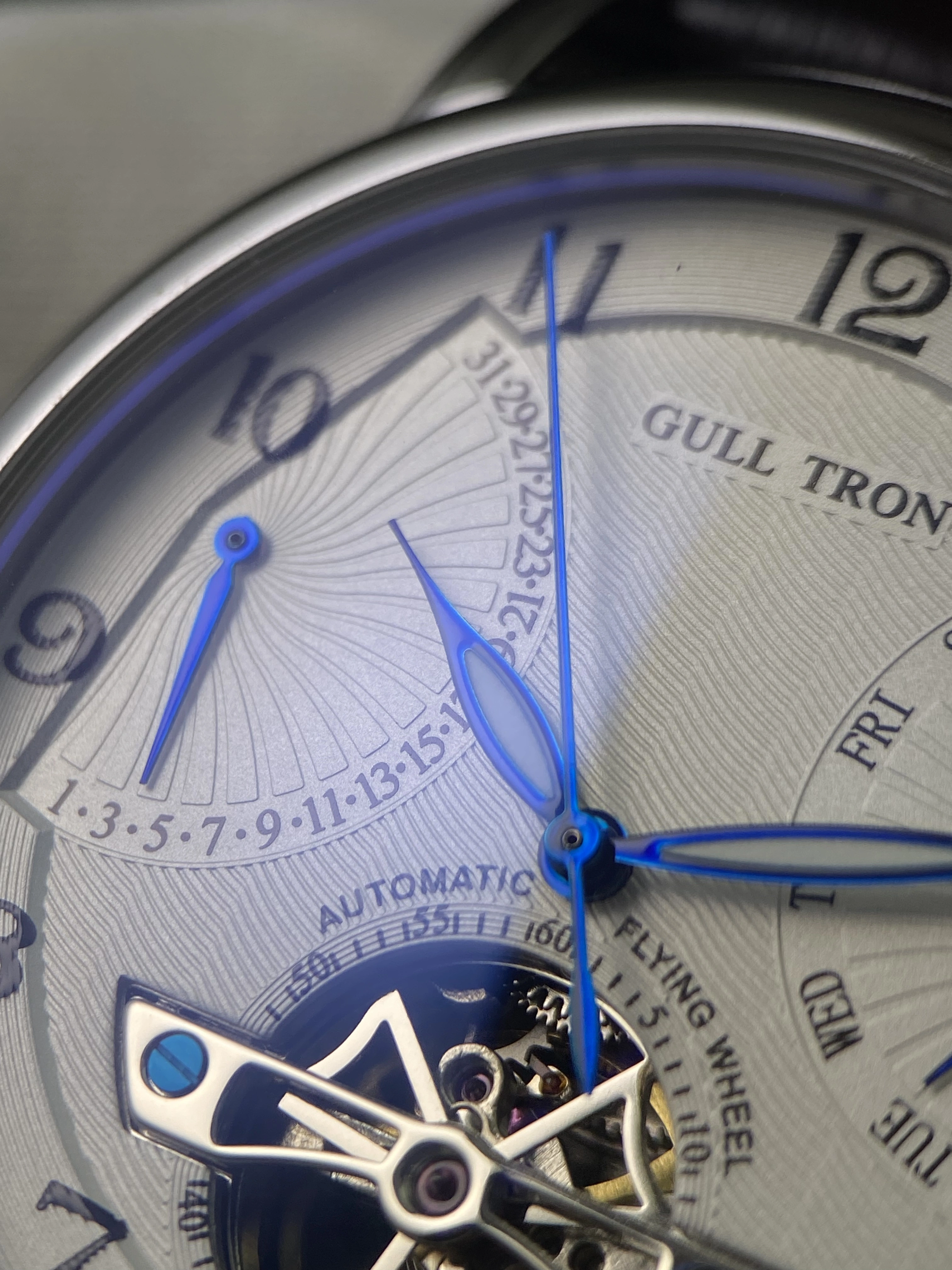 Montre mécanique automatique de luxe pour homme GULL TRON