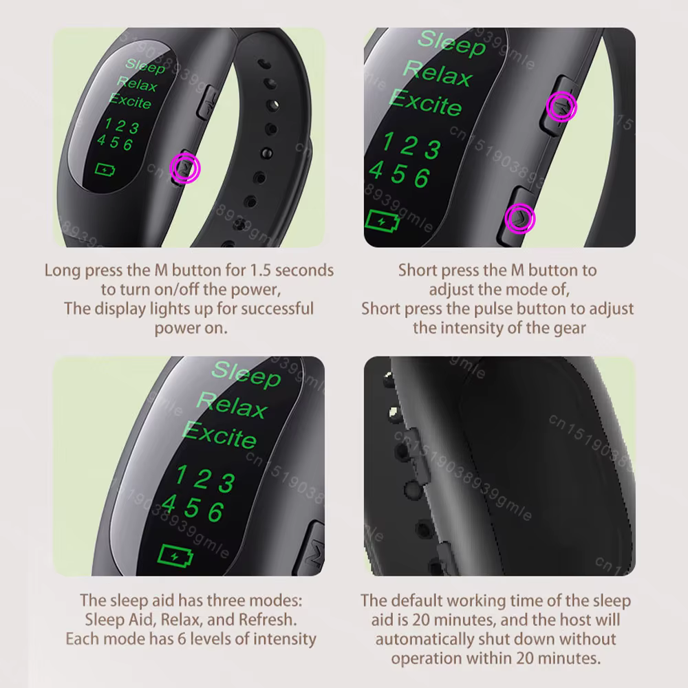 Dispositif de montre d'aide au sommeil intelligent CES