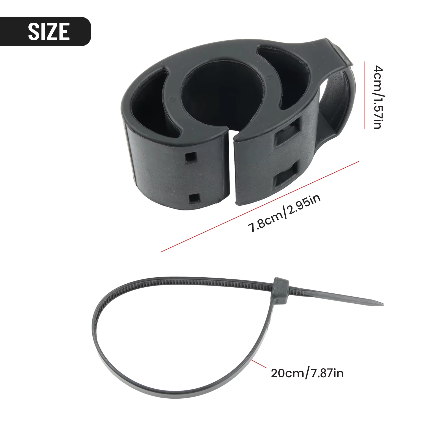 1 ensemble de supports de montre pour vélo