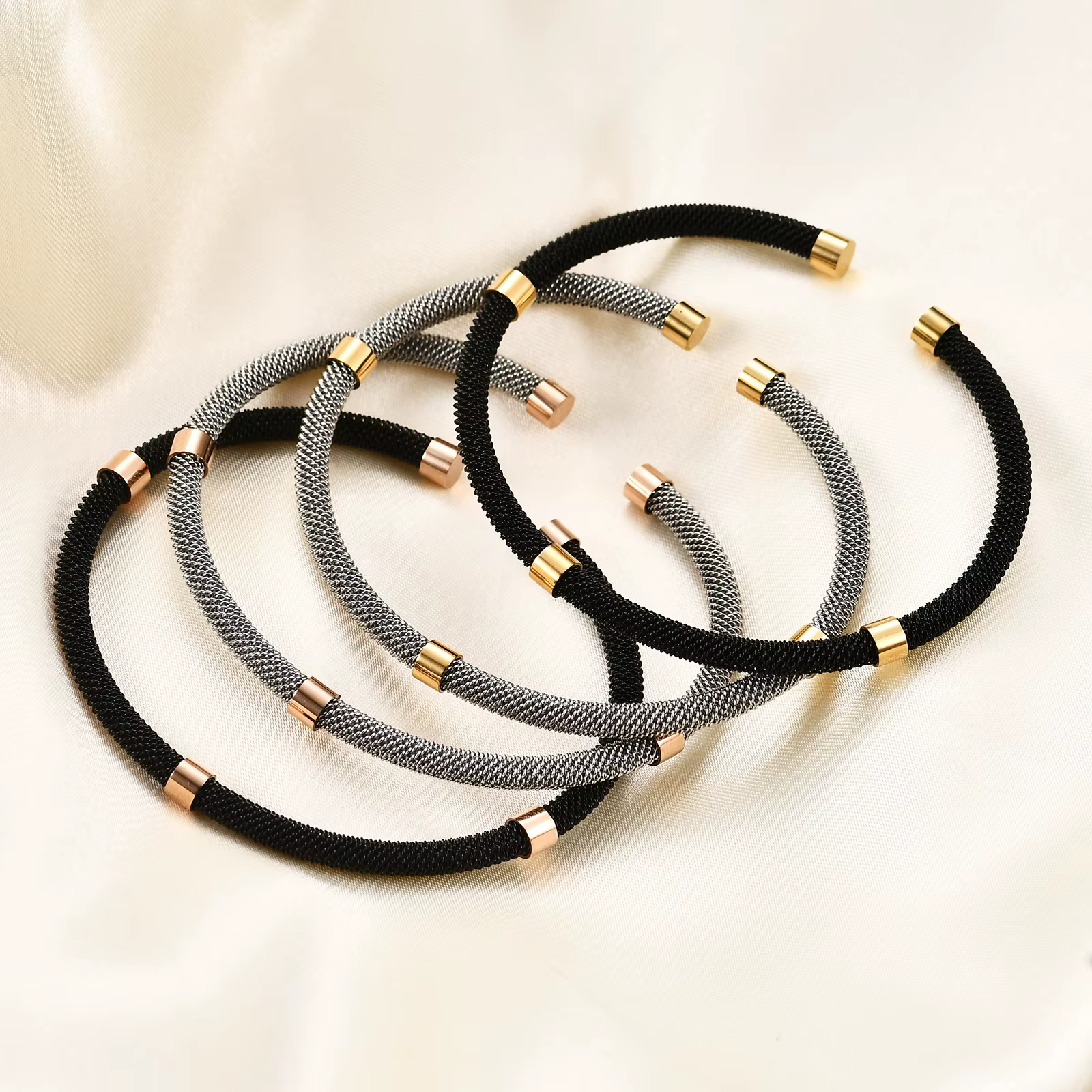 VQYSKO fil tressé Bracelet câble