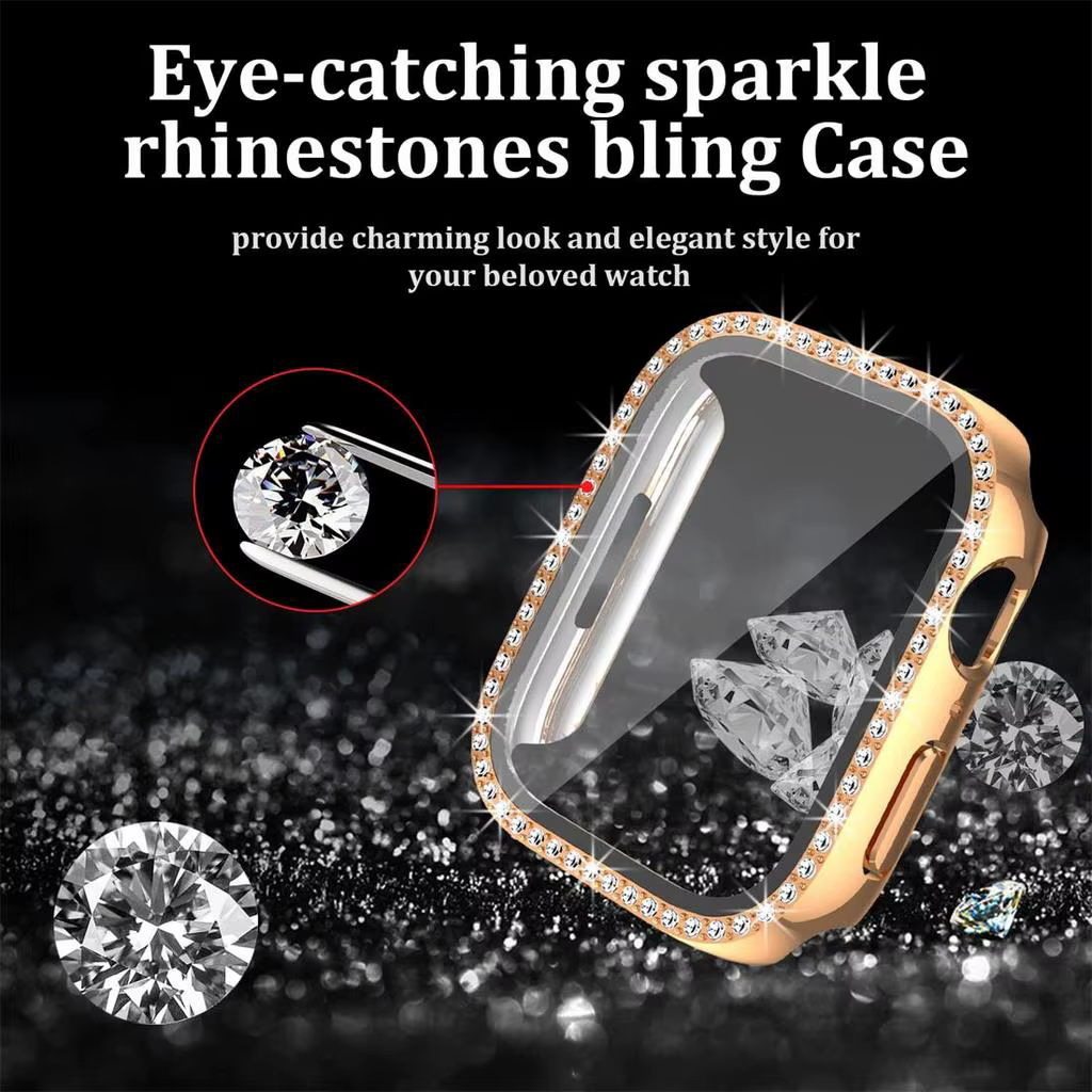 2in1 boucle milanaise + étui pour montre Redmi 6 5 4 3Active 3Lite diamant couverture + bracelet