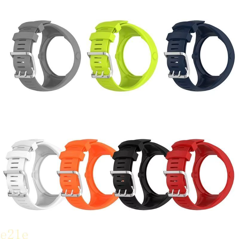 E21E M200 Bracelet montre réglable en Silicone anti-rayures