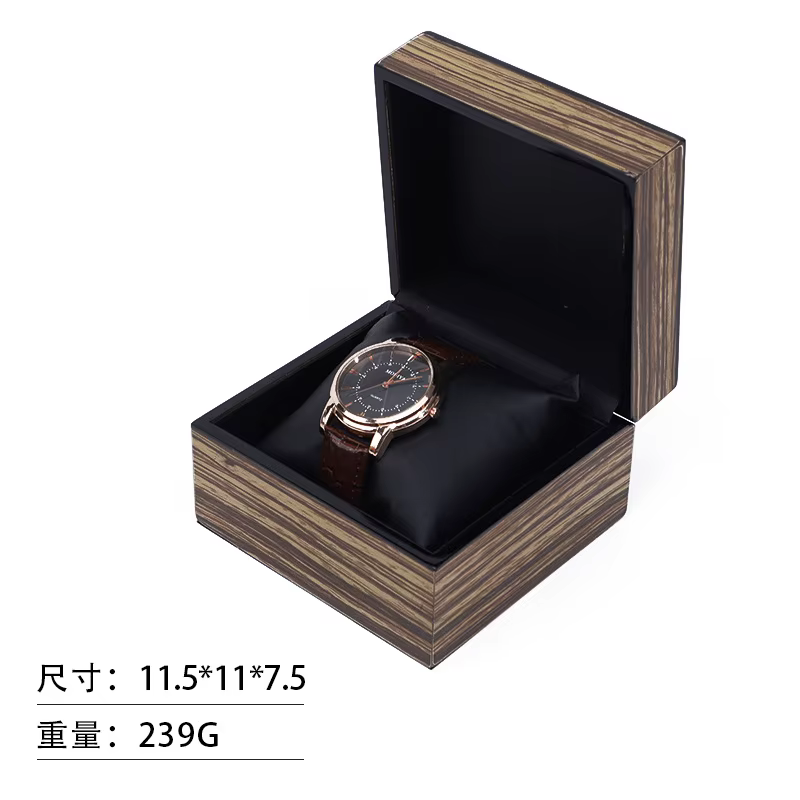 Boîte à montres classique en bois