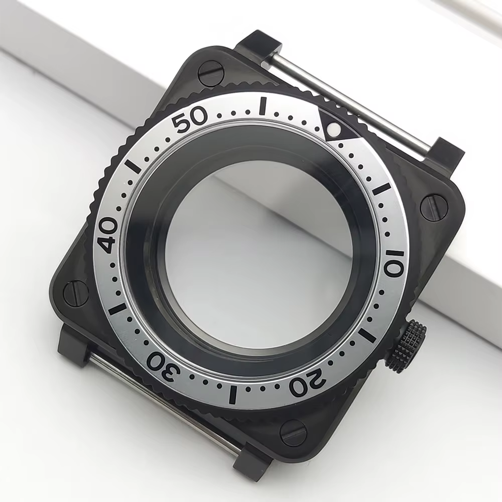 Boîtier de montre carré SKX007 42MM