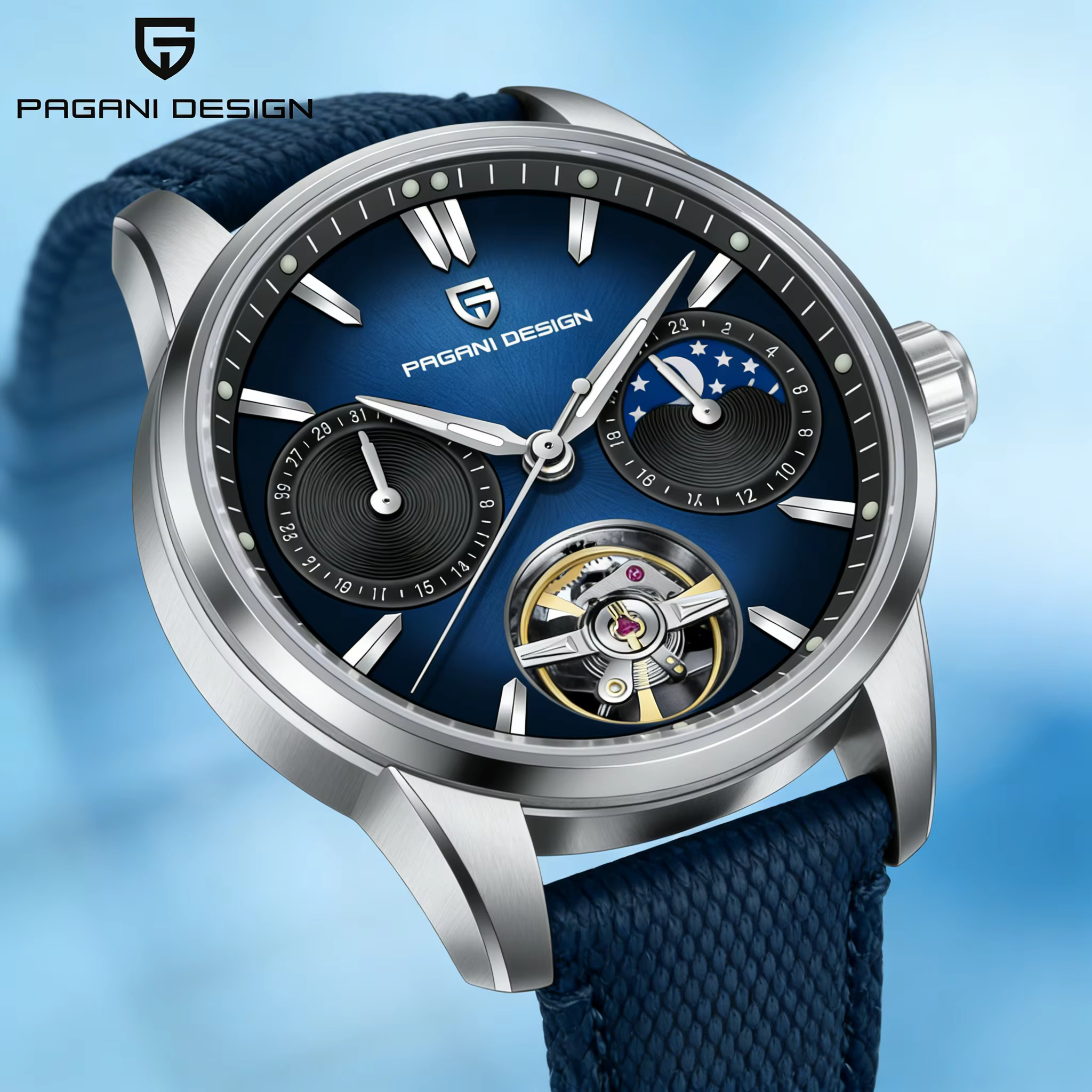 Nouvelle montre automatique Pagani Design PDYS021 pour homme