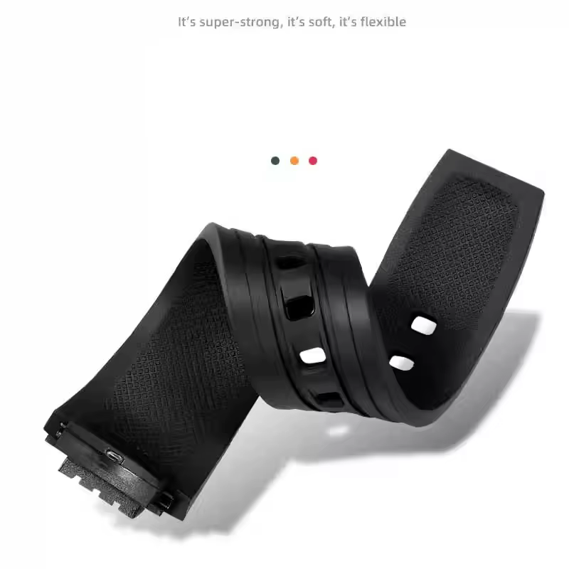 Bracelet de montre en silicone ECB-10 pour la série Casio Edifice ECB-10YP ECB-10AT ECB-950