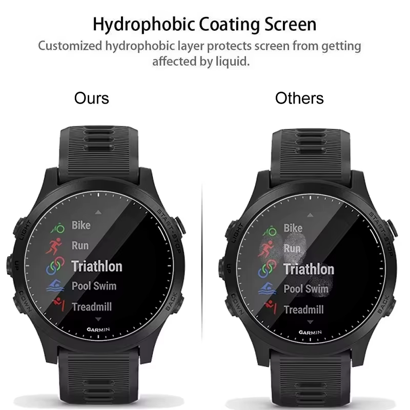 Verre trempé pour Garmin Forerunner 245 935 945 45