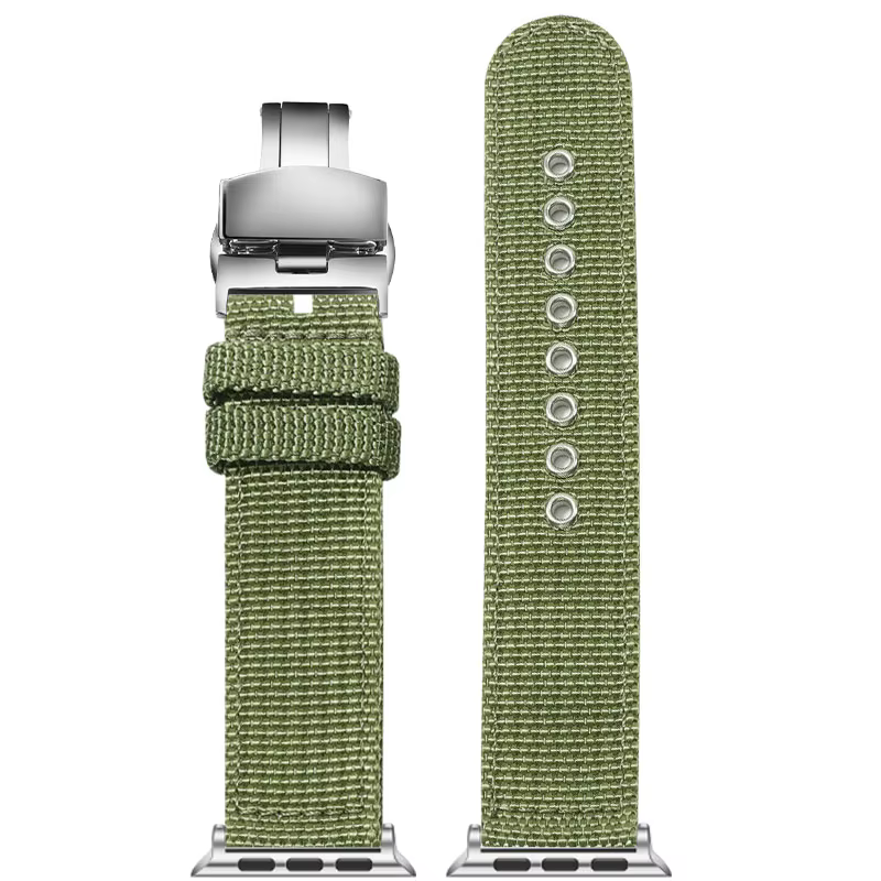 Bracelet en toile et Nylon pour Apple Watch