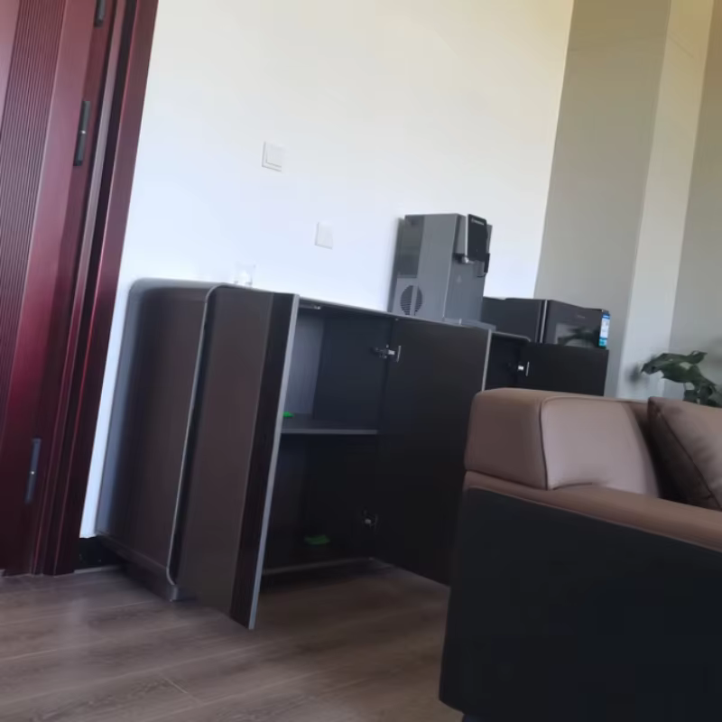 Meuble de Rangement de Bureau Simple et Moderne, Luxe Léger, Armoire de Classement Premium, Armoire à Documents, Étagères à Fentes, Mobilier de Bureau