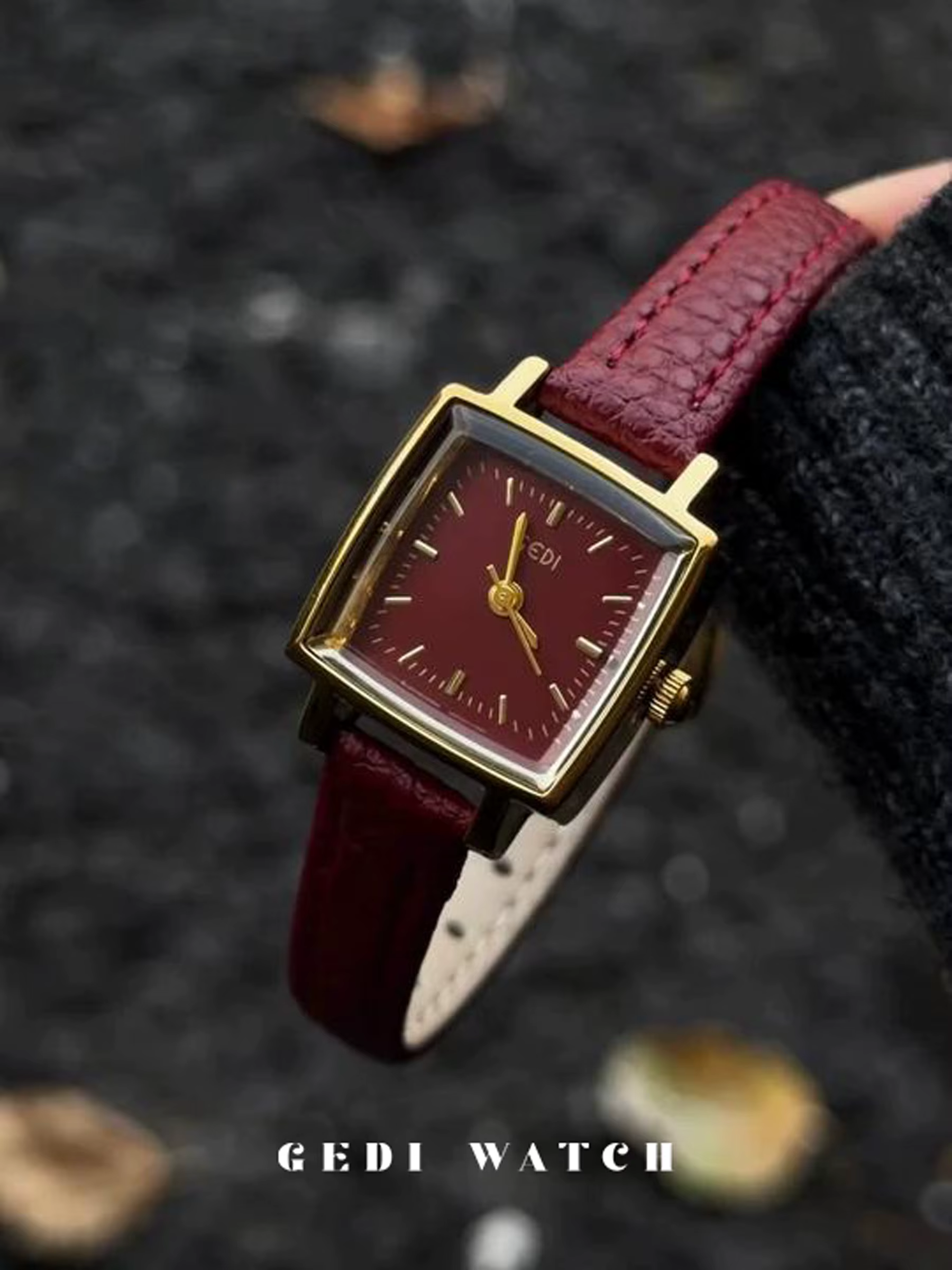 Montre de luxe pour femme de style vintage