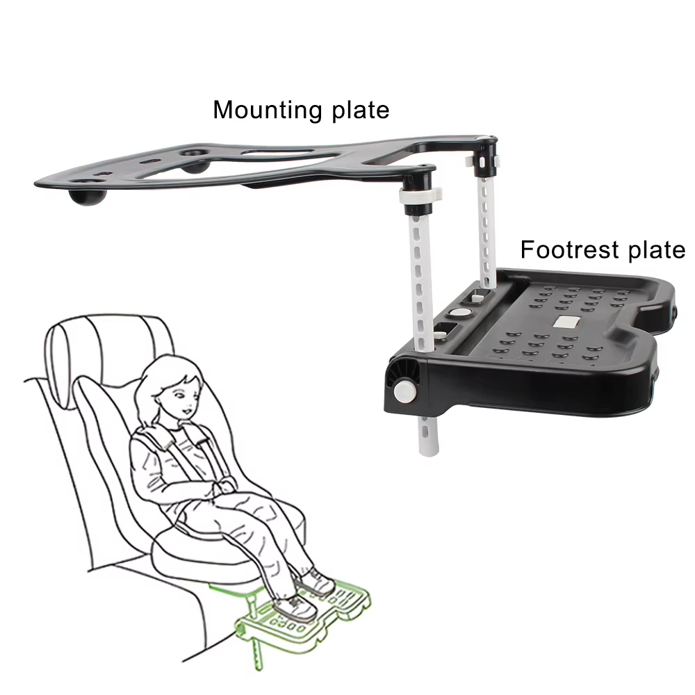 Repose-pieds pliable universel pour voiture, accessoires de landau, support de siège de sécurité pour enfants, accessoire de rêve, bébé, pédale, assistance, support