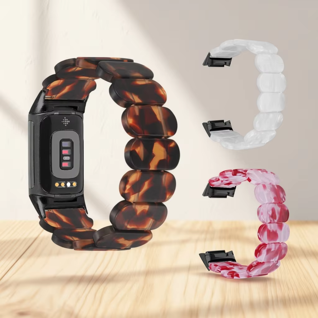 Bracelet en résine pour Fitbit Charge 5 6