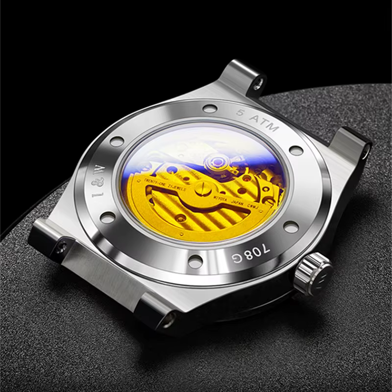 Relogio Masculino carnaval mode montre mécanique pour hommes marque de luxe automatique montre-bracelet 50M étanche 2025 Reloj Hombre