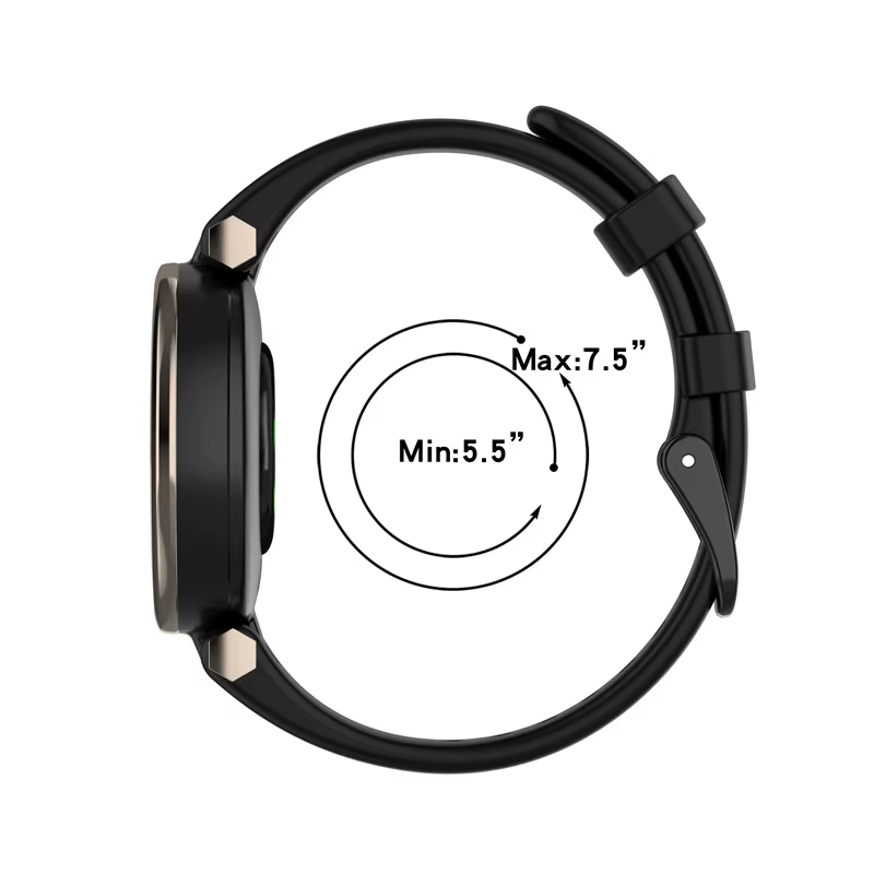 Bracelet en silicone pour Garmin Lily Smartwatch
