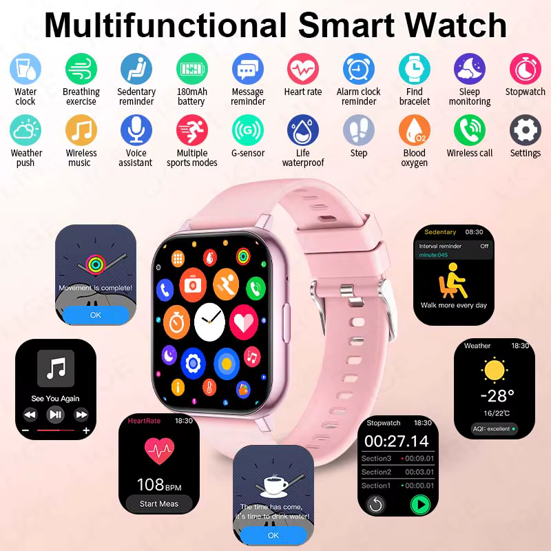 Montre connectée LIGE 2026